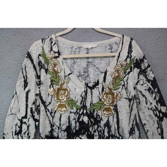 Gilded Intent Long Sleeve Embroidered-Snap Down-Medium-Boho - Picture 4 of 11